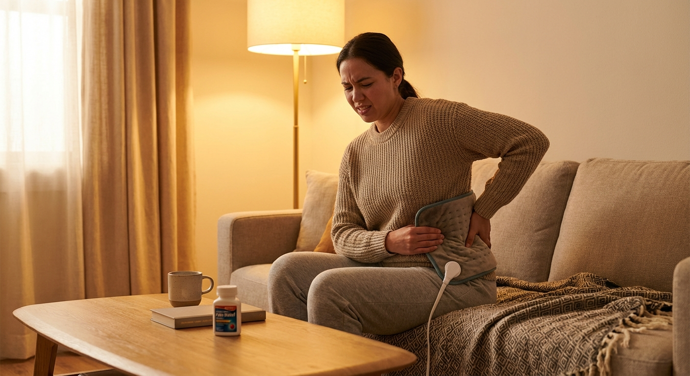 Heat therapy before exercises loosens the piriformis and surrounding muscles