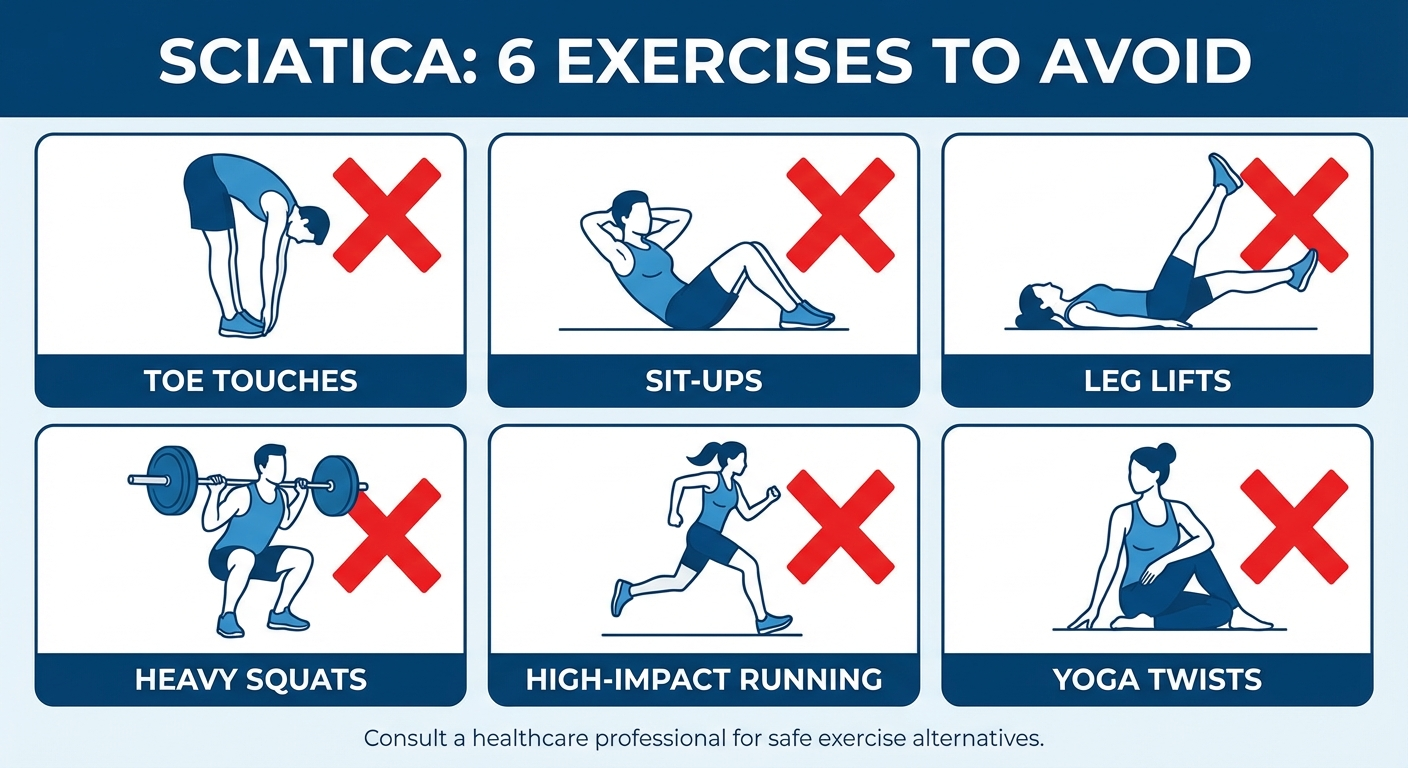 Sciatica Exercises To Avoid — top picks for 2026