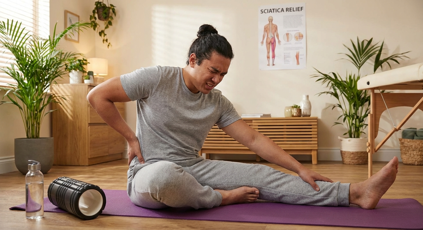 SIHOO M57 ergonomic mesh office chair for sciatica